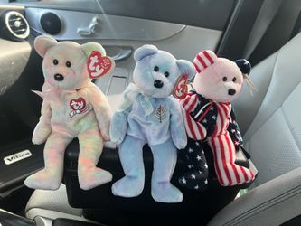 Beanie Baby Lot 100 OBO ALL WITH TAGS IN MINT TO NEAR MINT CONDITION 