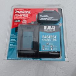 Makita Battery Starter Kit 4.0 With Charger