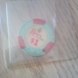 Riviera Dollar Casino  Chip Rare  hard To Find This One