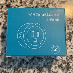Wi-Fi Smart Socket 4-pack