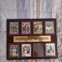 Green Bay Packers All Time Greats Plaque