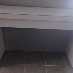 Vanity Table Or Desk With Glass Top IKEA 