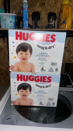 Huggies Snug & Dry Size 6 Diapers –   25 each