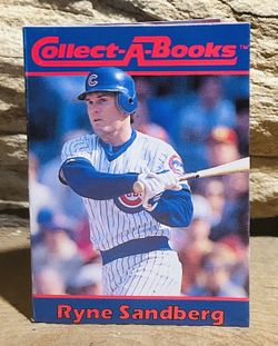 Ryne Sandberg Chicago Cubs Collect-A-Books Collector’s Card Vintage - VGC