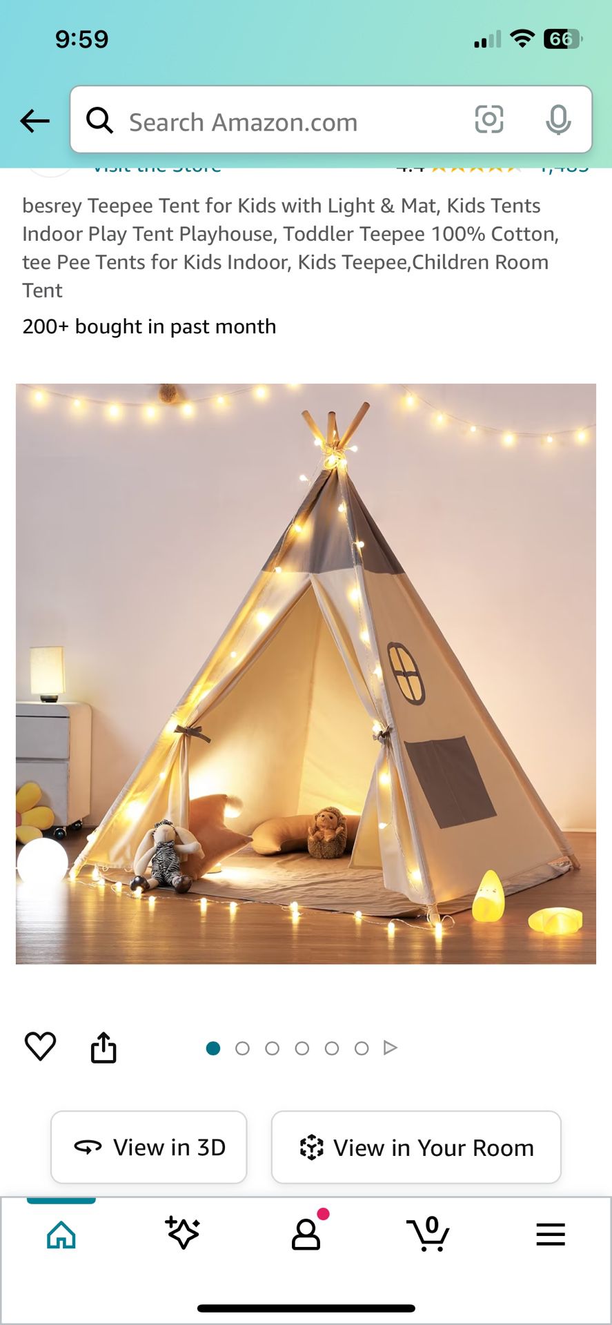 Kids Teepee ⛺️ Tent 