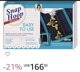 Bernina Snap Hoop Monster Magnetic Frame 