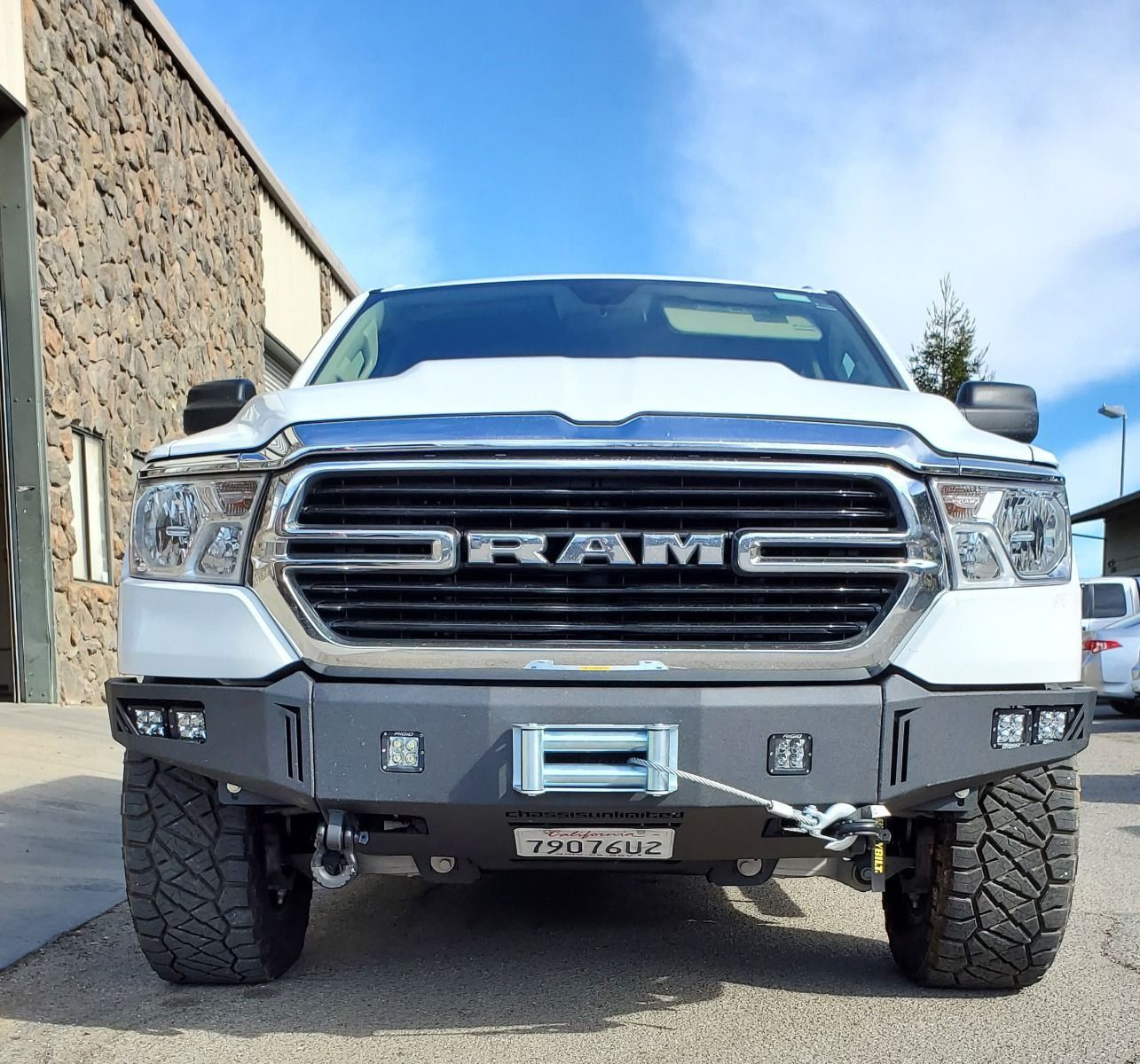 2019-2020 RAM 1500 High Clearance Winch Bumpers • front/rear