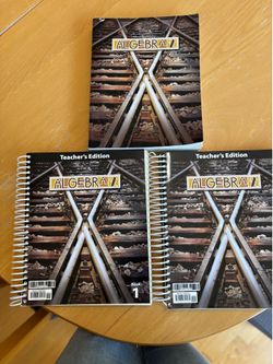 BJU algebra 2 full set