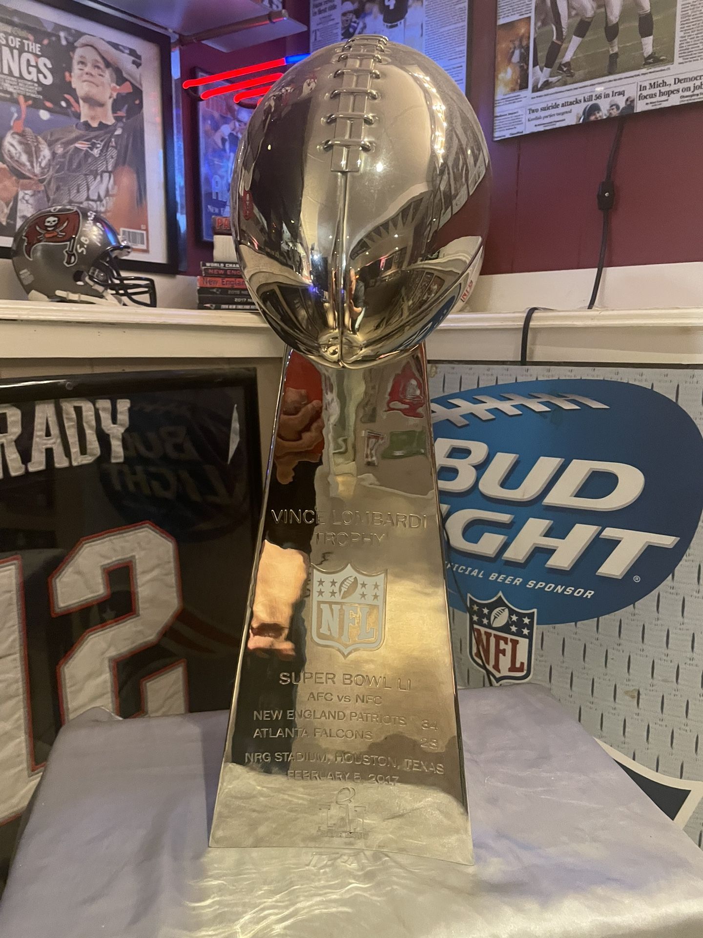 REPLICA Super Bowl 51 Lombardi Trophy