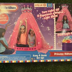Little Tikes Princess Experience Tent With Disco Light