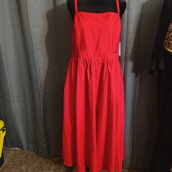 Women's Red Dress