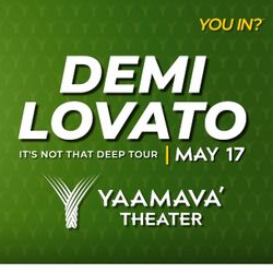 5/19 Demi Lovato