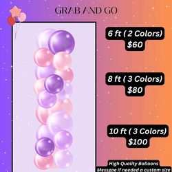 Grab and go Balloons