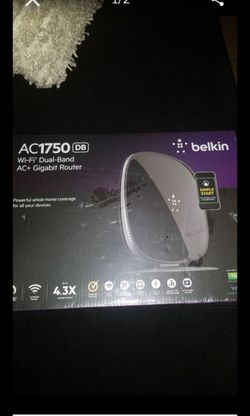 Belkin AC1750 WI-FI Dual-Band AC+ Gigabit Router