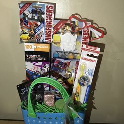 Boys Transformers Croc Easter Basket