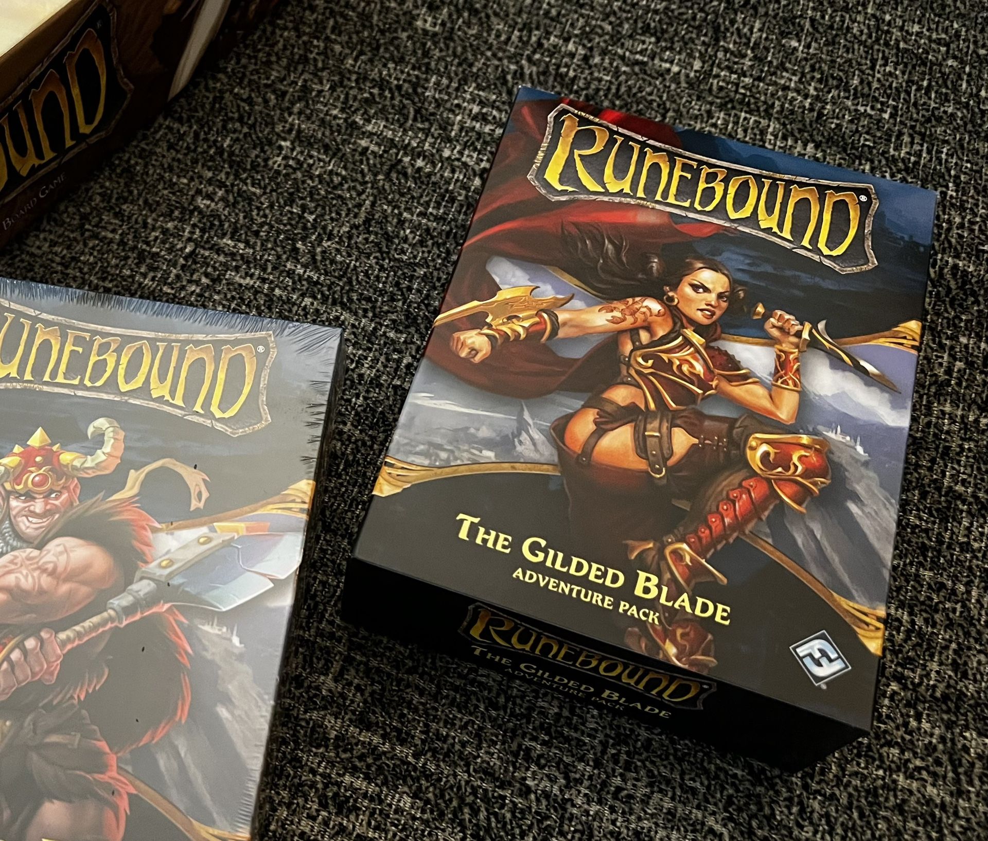 Runebound 3ed. The Gilded Blade Open Box