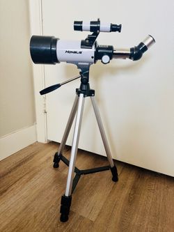 70mm Telescope, 500mm Focal Length, with Tripod