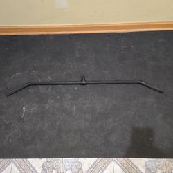 Solid Steel 48" 4ft Lat Pulldown Bar--