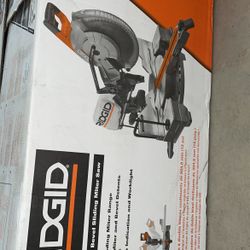 Ridgid 12” Sliding Miter Saw