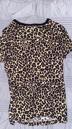 Leopard Print Short Sleeve T-Shirt