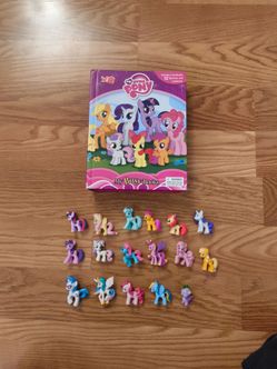 My Little Pony book and figures