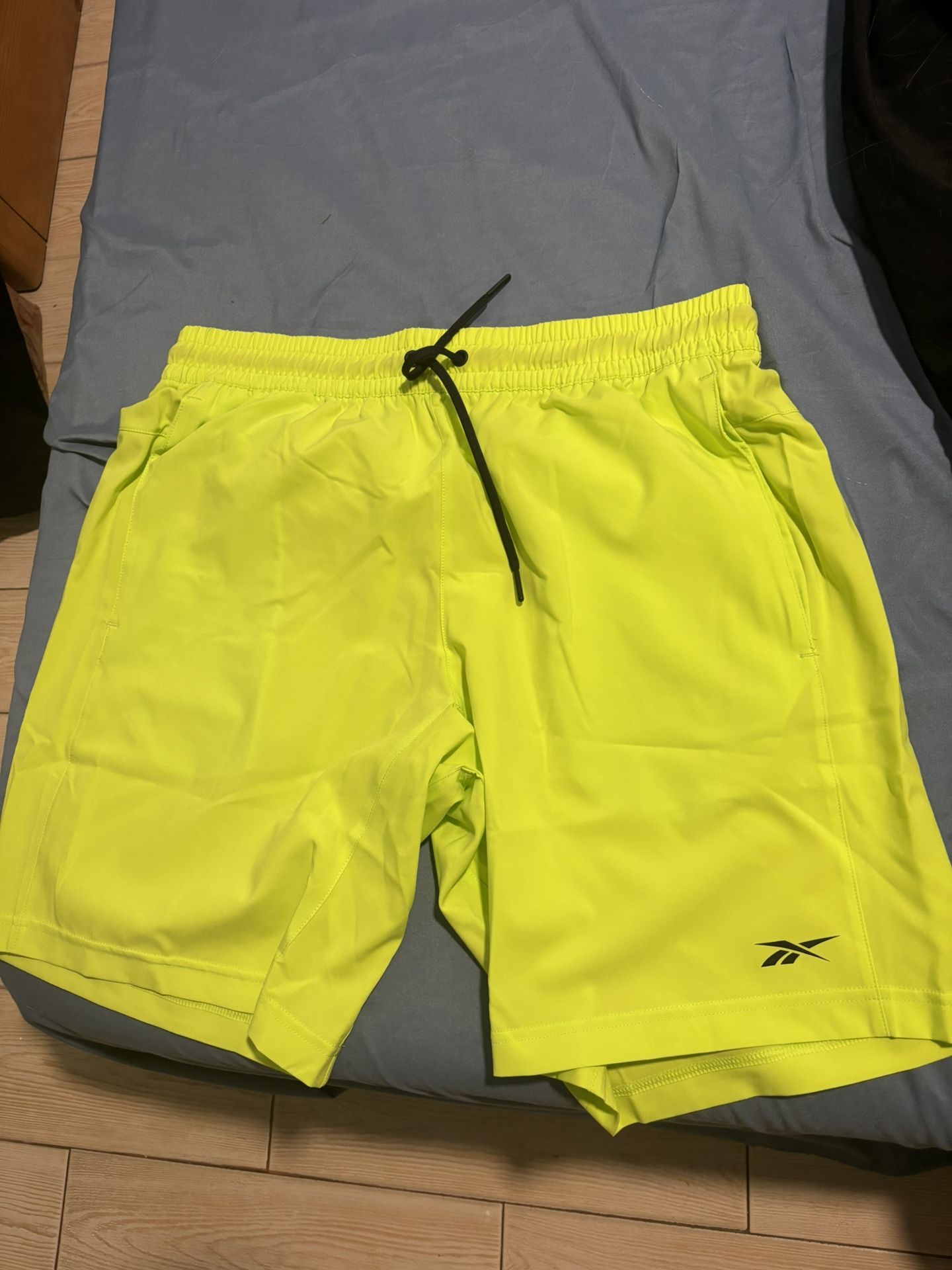Reebok New Shorts NWT neon