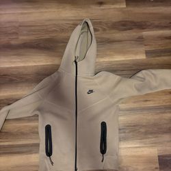 light brown nike tech