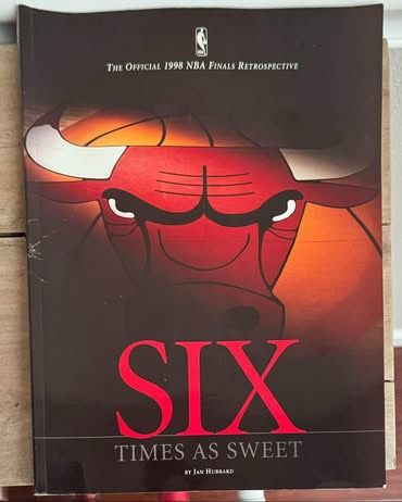 NBA Chicago Bulls Collectible Basketball Book Jordon just $3