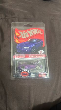 2020 Hot Wheels Red Line Club NISSAN SKYLINE GT-R BNR34 PATCH&PIN