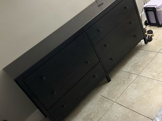 Brown dresser