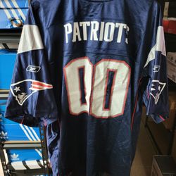 *NEW* New England Patriots #00 Reebok NFL Equipment Team Jersey Size 2XL NWOT