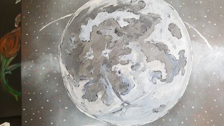 The moon
