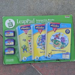LeapPad  Leap Frog Interactive Books and Cartridges