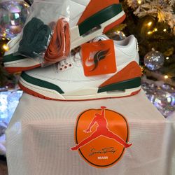 Jordan 3’s SoleFly Size M 7.5