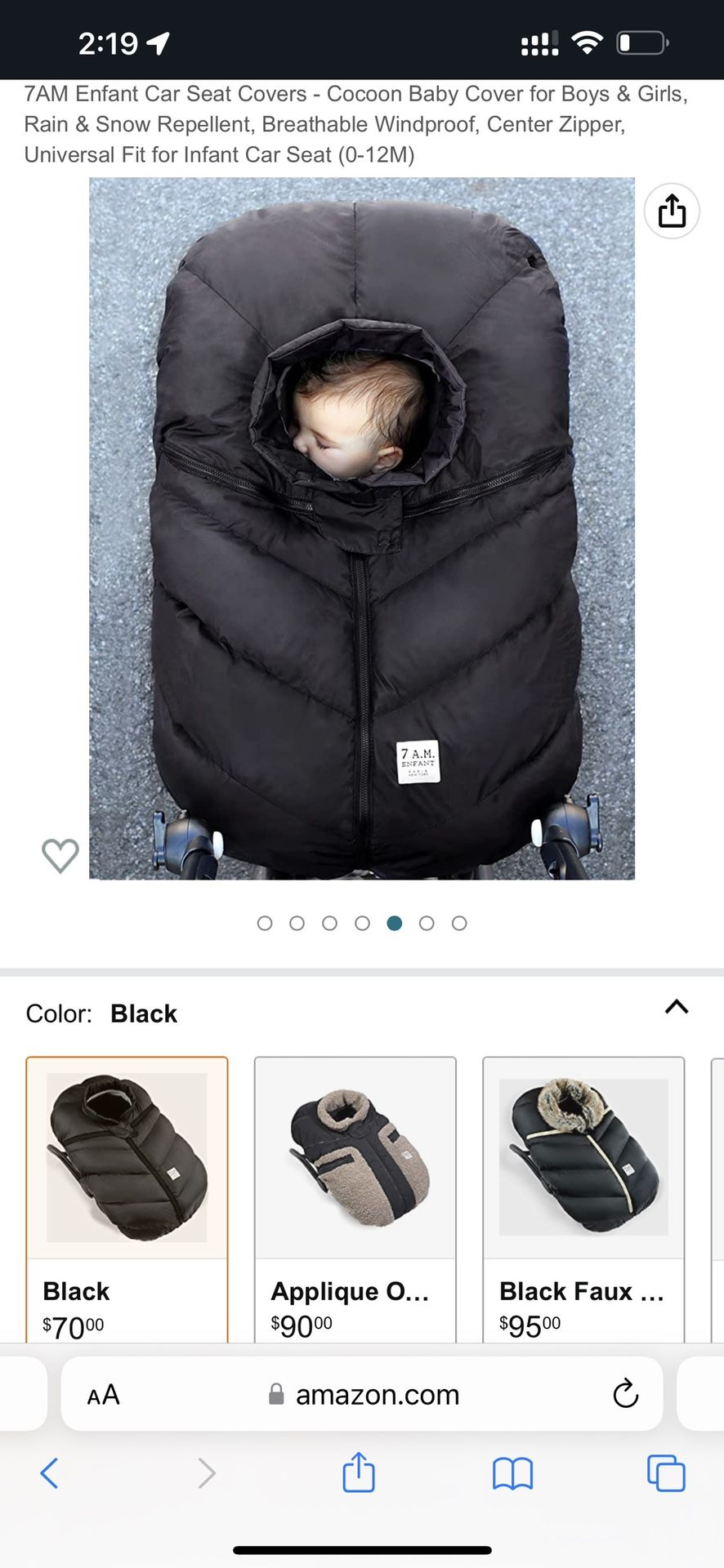 Baby Stroller Car Seat Cover