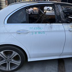 2020 Mercedes Benz E350 Right Rear Door Shell