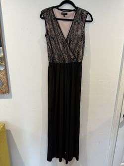 Black Lace Romper Small 