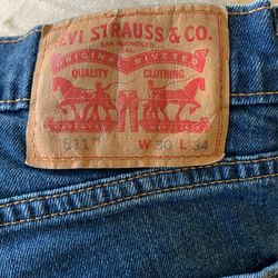 Levi’s 511 W30 L34 Blue Jeans . Used In Good Shape.$15.
