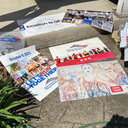 2009 - 2012 MARATHON POSTERS FOILS MAPS ETC