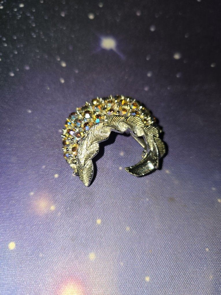 Vintage Rhinestone Brooch