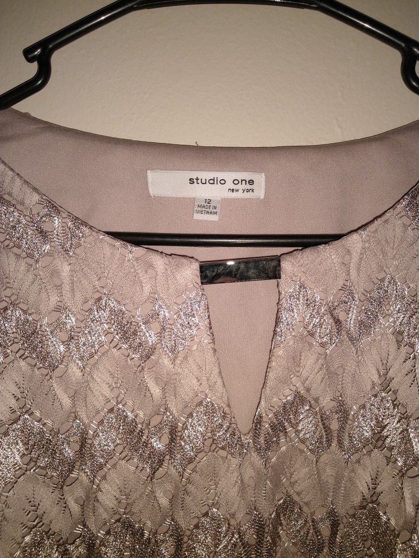 Shimmering Gold Dress