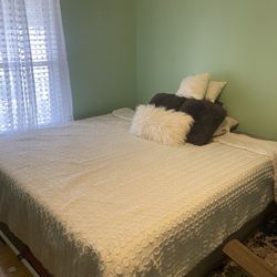 King Size Mattress  and  box Spring