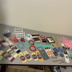 Lot Sewing items, almost brand new unopened, Assorted sewing & embroidered items firm price 