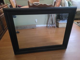 Large wall mirror