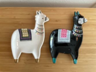 Llama Trinket Trays (set of 2) [BB]