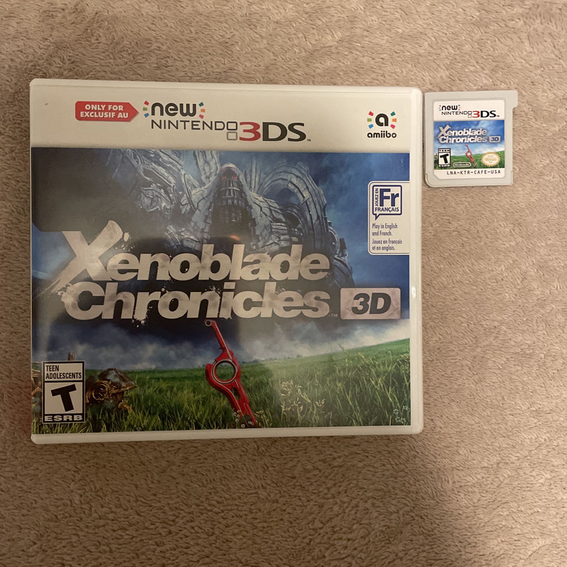 Xenoblade Chronicles 3D For *New* Nintendo 3DS