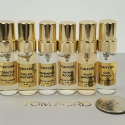 6 Tom Ford Perfume Set