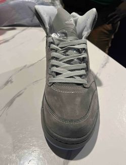 JORDAN 5 wolf grey size 9.5