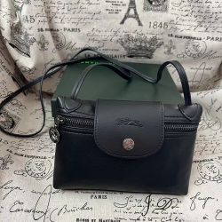 Longchamp Le Pliage XTRA XS Crossbody Bag All Black