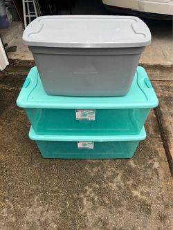 Plastic boxes